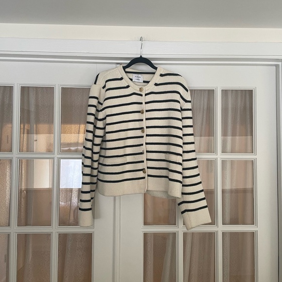 Almada The Label Striped Nova Cardigan - Picture 4 of 16